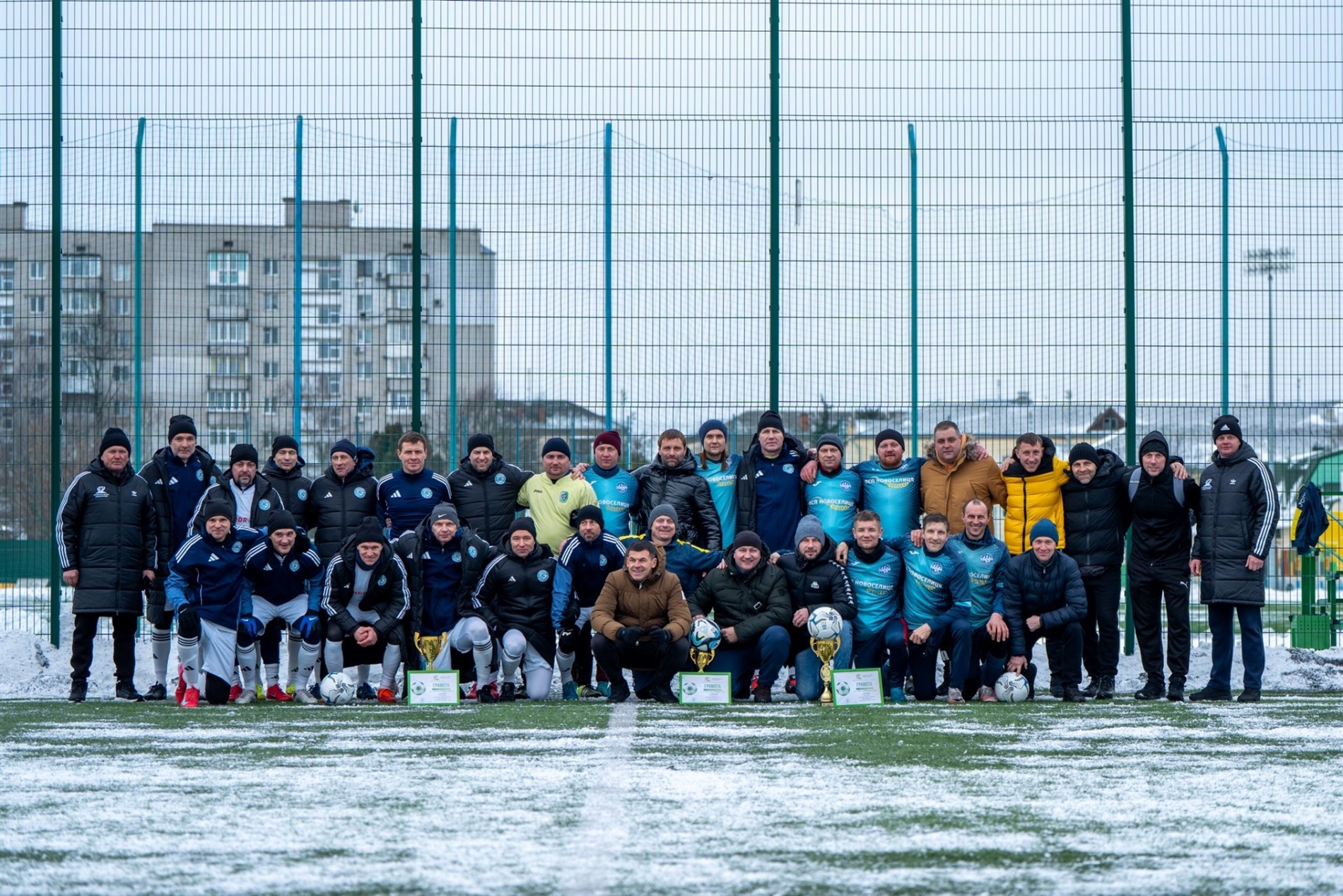 Звягельські футболісти-ветерани – чемпіони: 