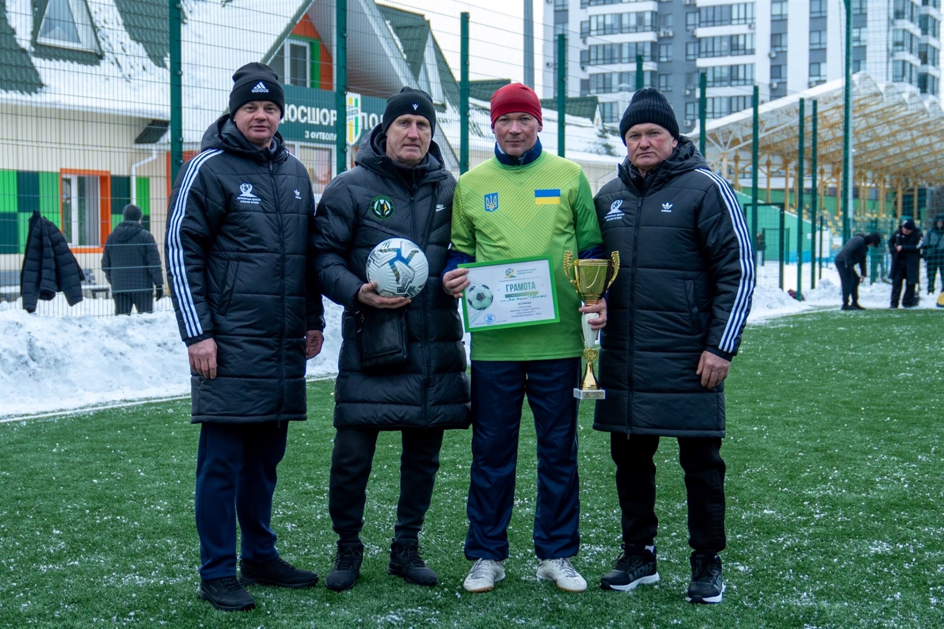 Звягельські футболісти-ветерани – чемпіони: 