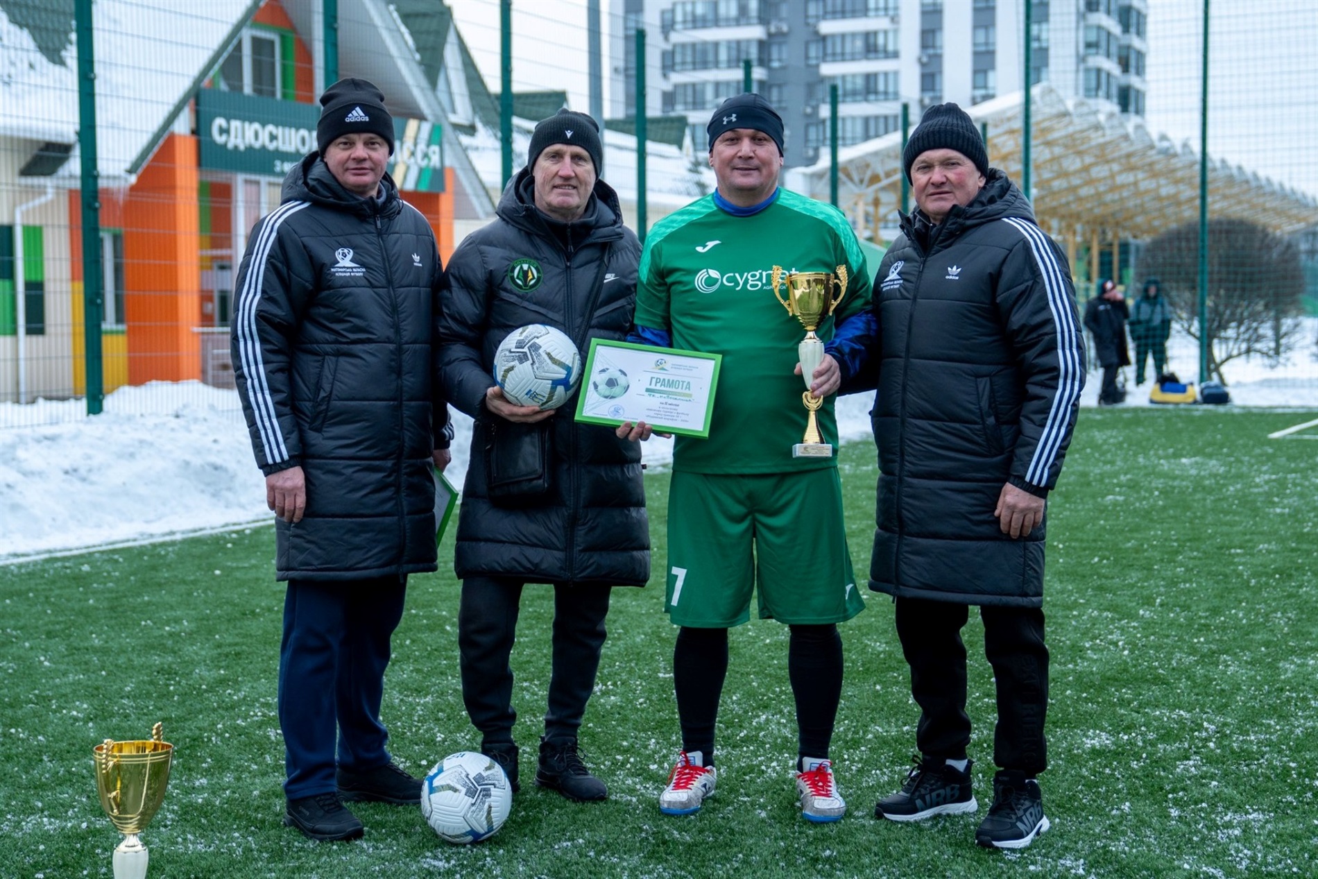 Звягельські футболісти-ветерани – чемпіони: 