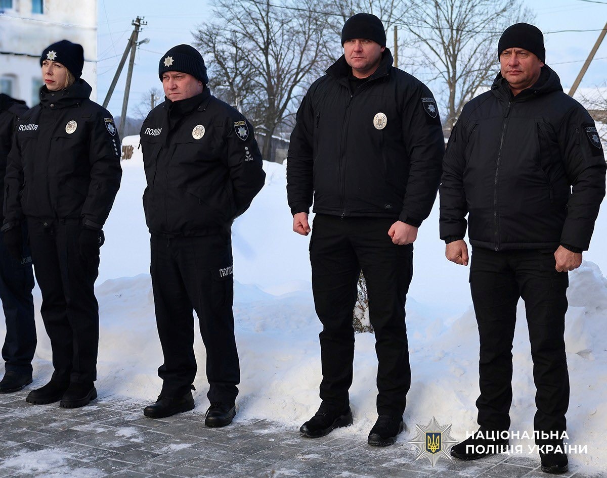 У Романівці відкрили поліцейську станцію: капітан Володимир Рудик стане 