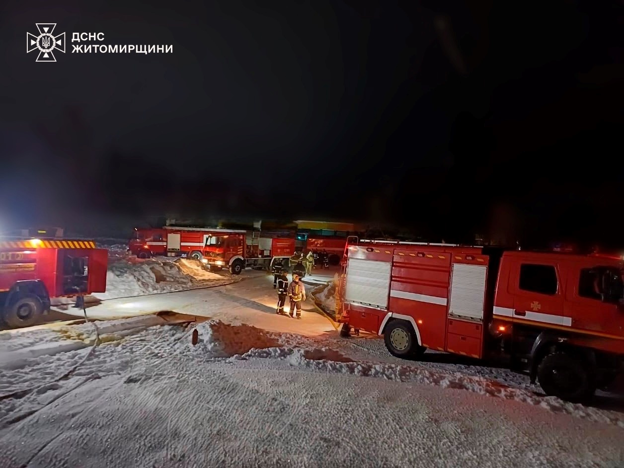 росія знову атакувала критичну інфраструктуру Житомирщини: на місці працювали фахівці-хіміки