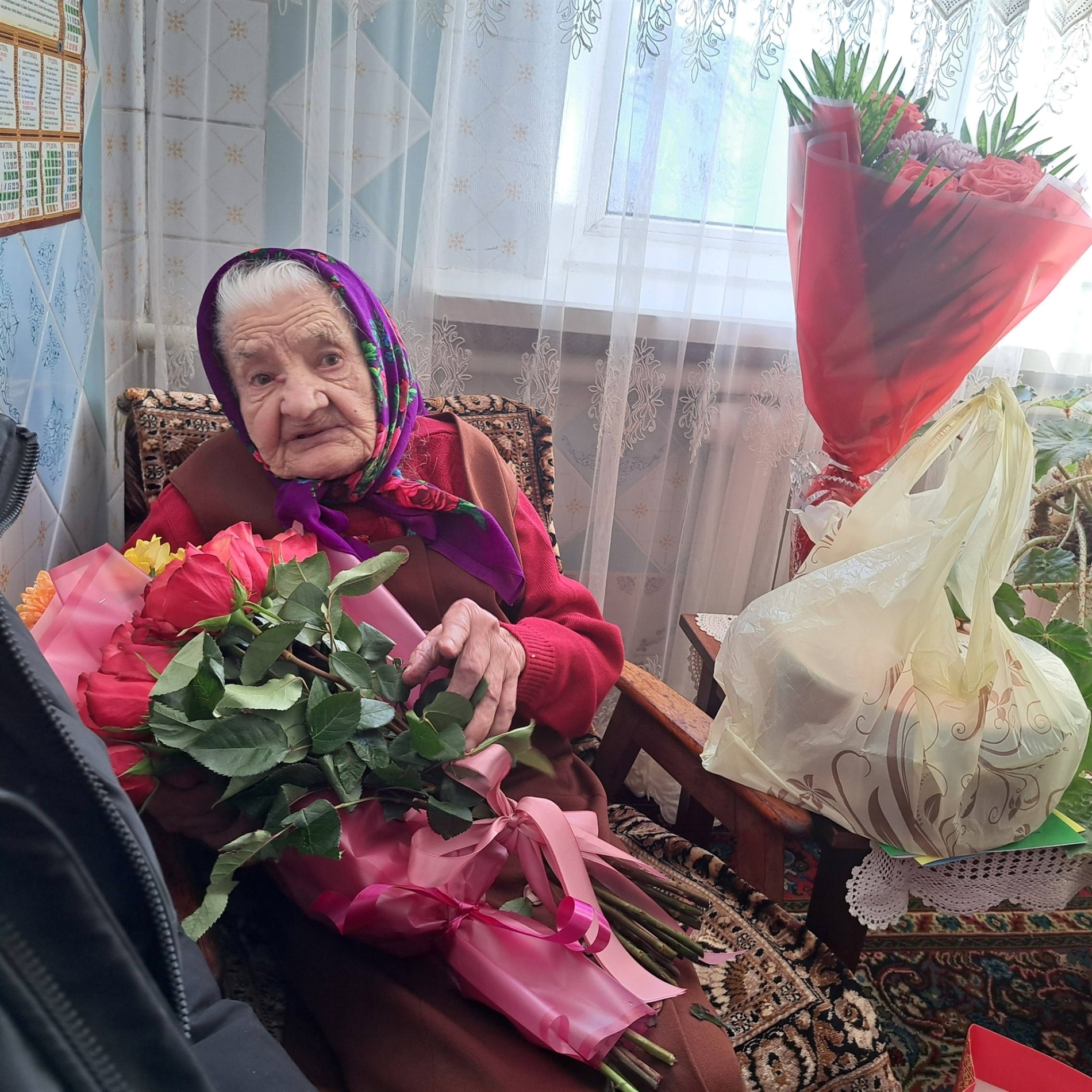 Жителька Звягельщини Ганна Сукач відсвяткувала 100-річний ювілей