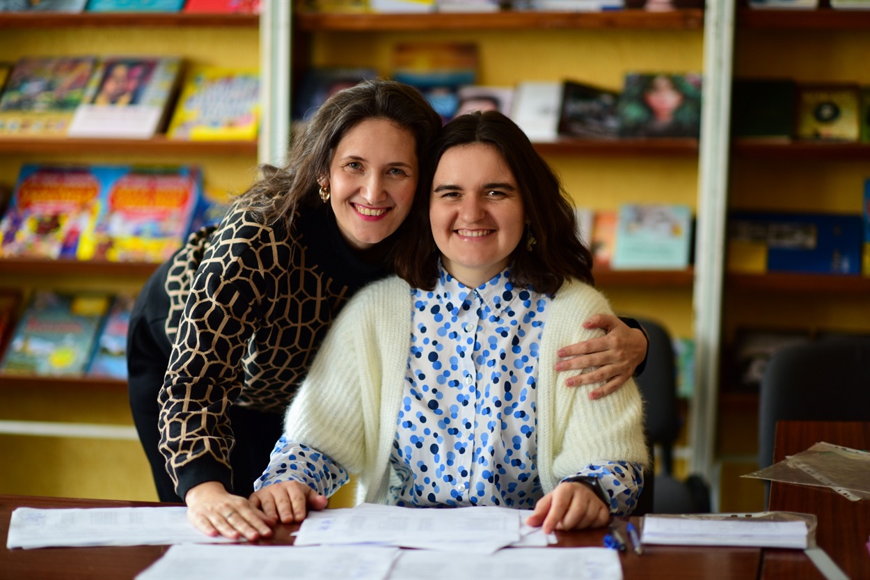 Юлія Курганова та Любов Шостак