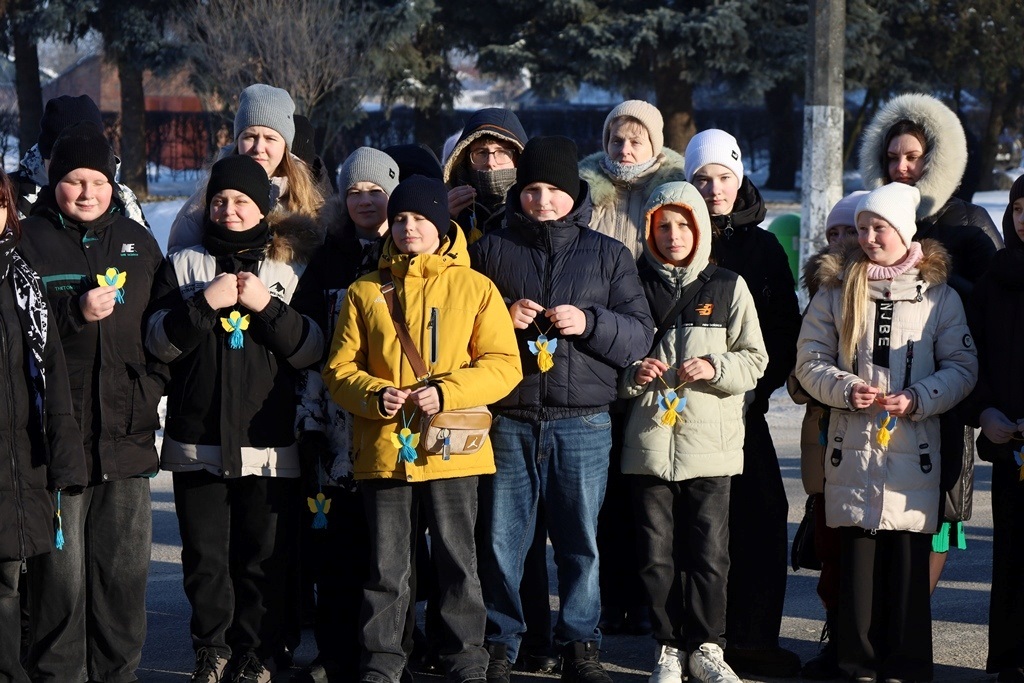 Звягель вшанував пам'ять Героїв Небесної Сотні