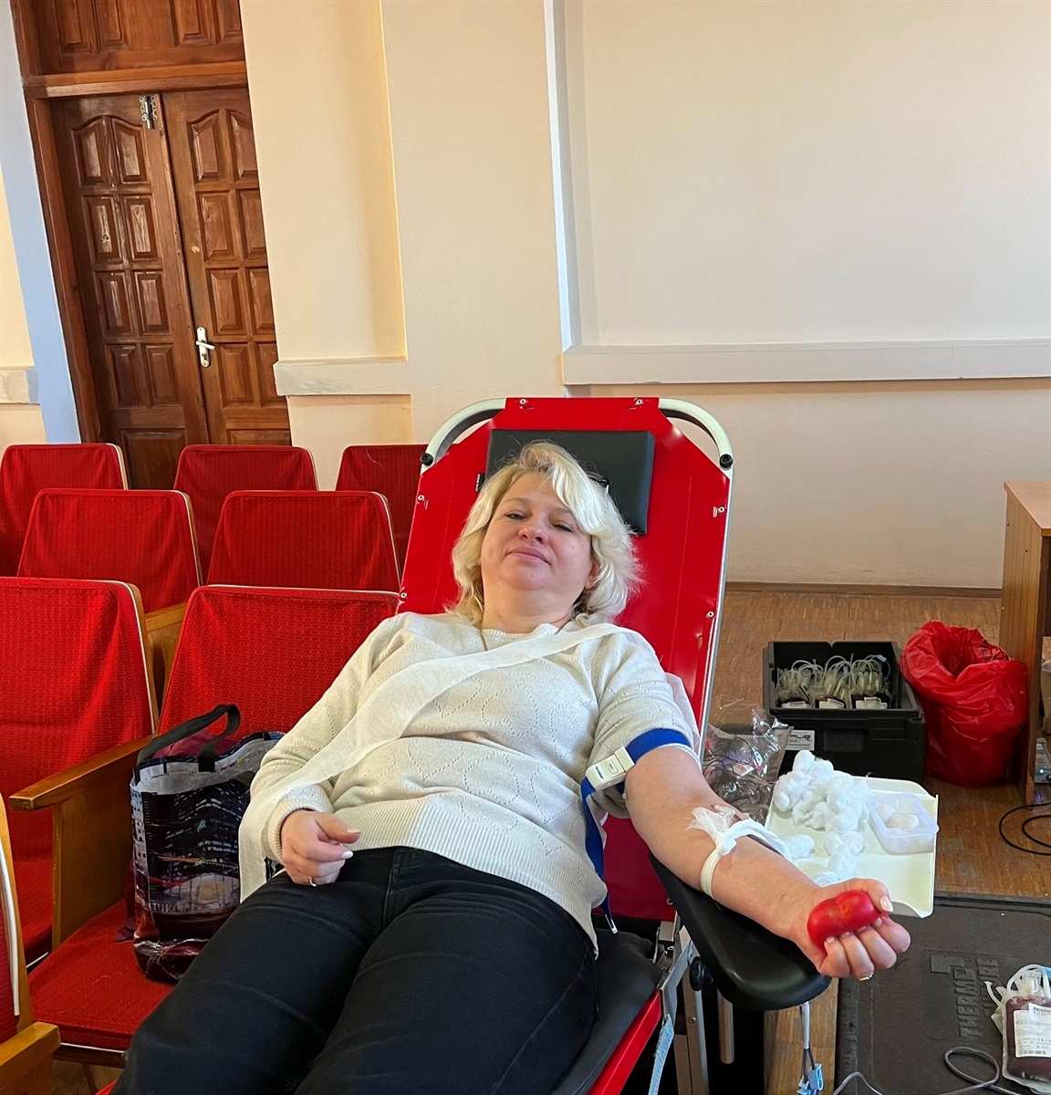 92 донори за один день: звягеляни здали кров і зібрали гроші на дрони