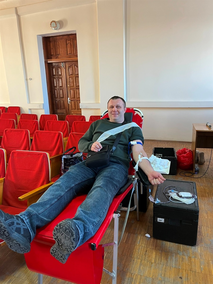 92 донори за один день: звягеляни здали кров і зібрали гроші на дрони