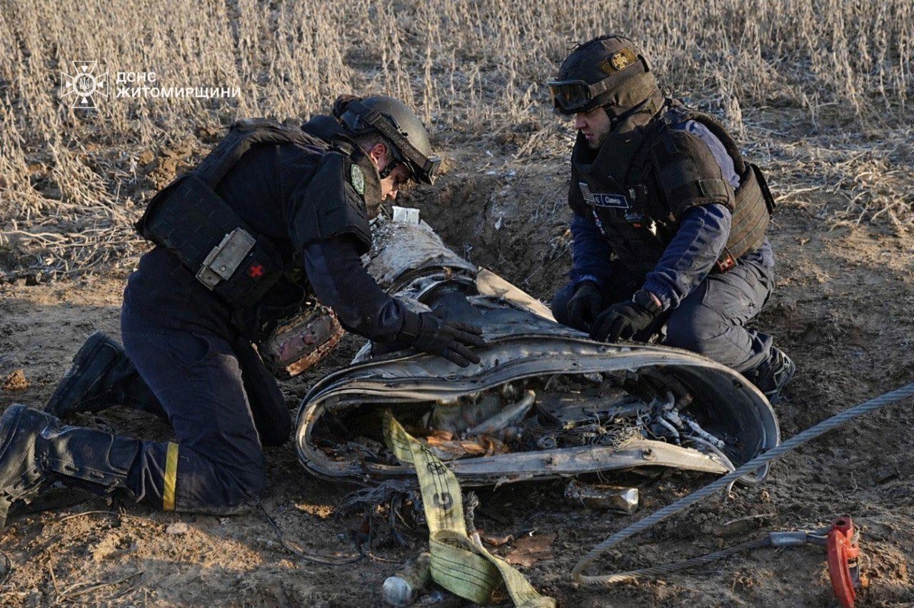500-кілограмову бойову частину російської ракети X-47 