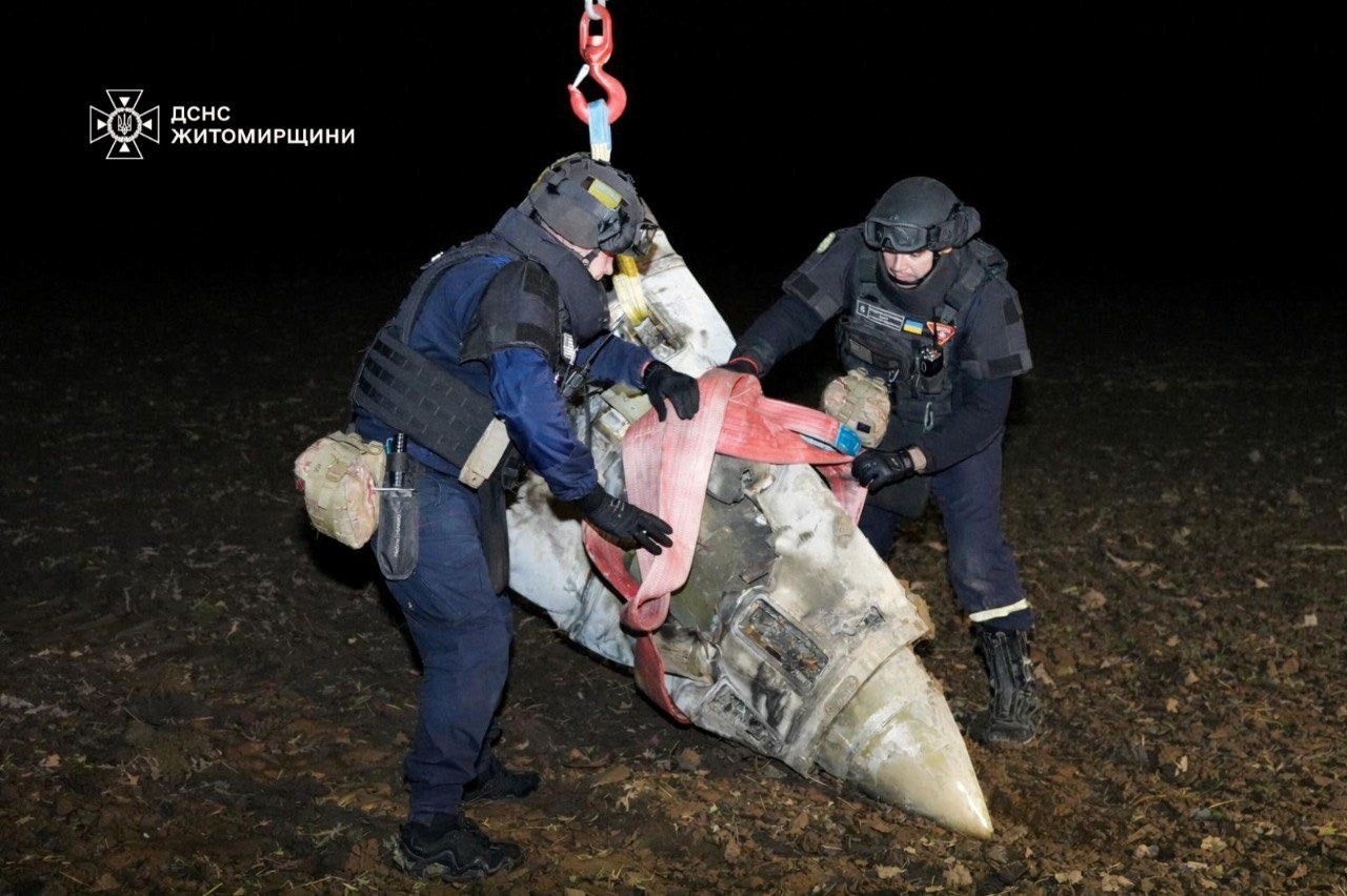 500-кілограмову бойову частину російської ракети X-47 