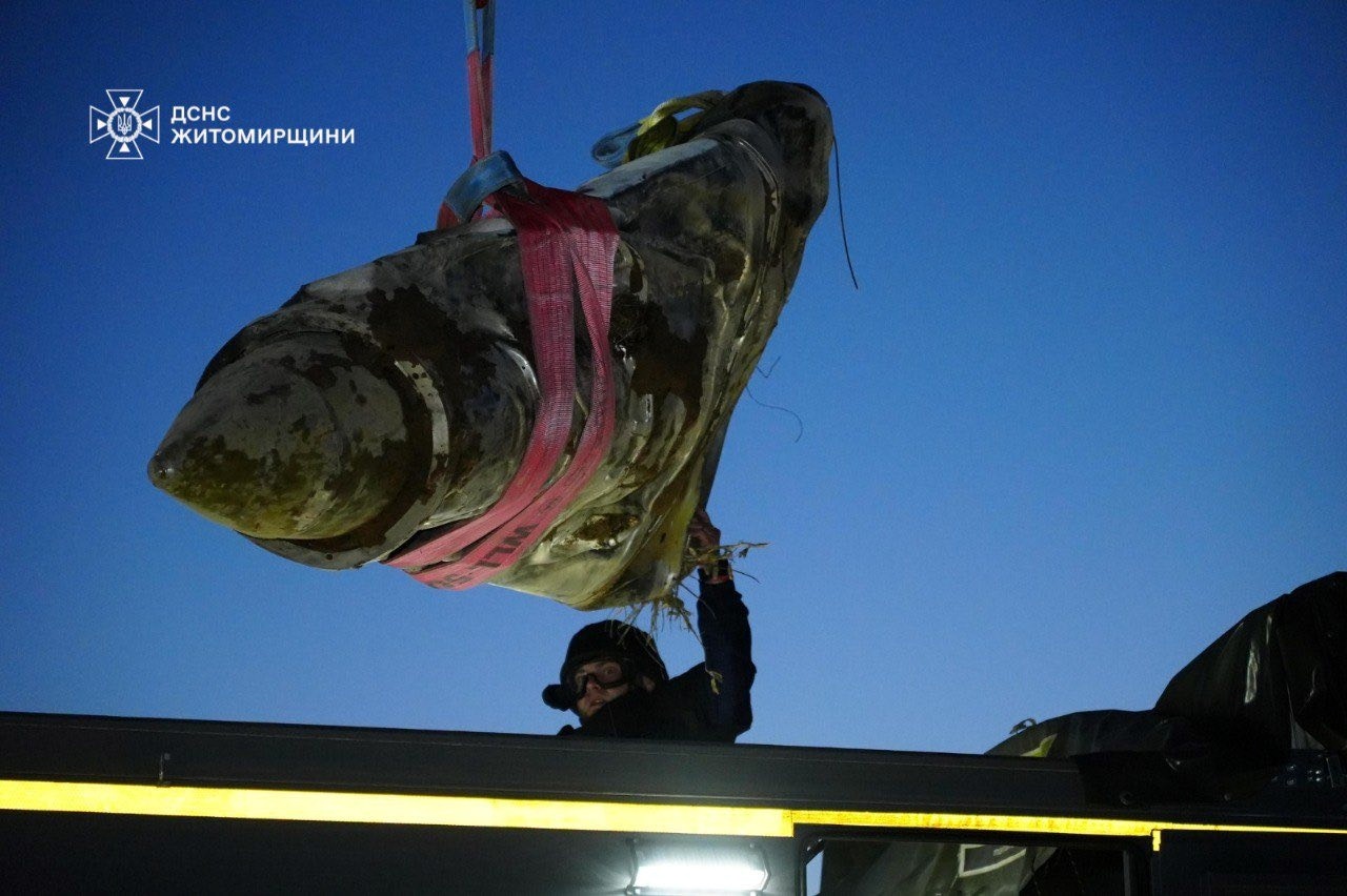 500-кілограмову бойову частину російської ракети X-47 