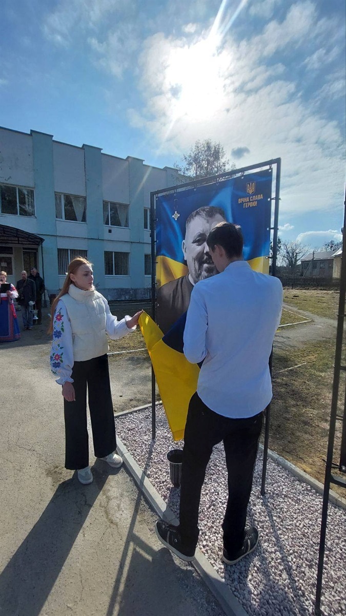 На Звягельщині відкрили Алею Героїв на честь загиблих воїнів-земляків