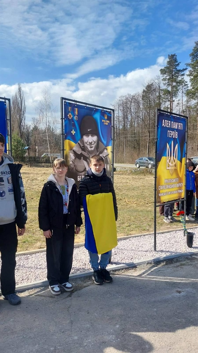 На Звягельщині відкрили Алею Героїв на честь загиблих воїнів-земляків