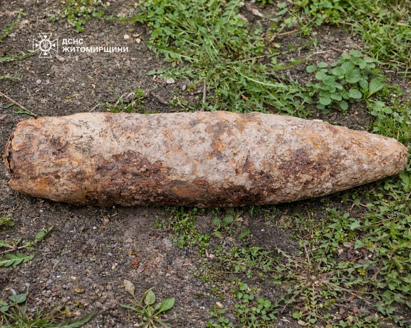 На Звягельщині місцеві жителі натрапили на підозрілий предмет – його знищили піротехніки ДСНС