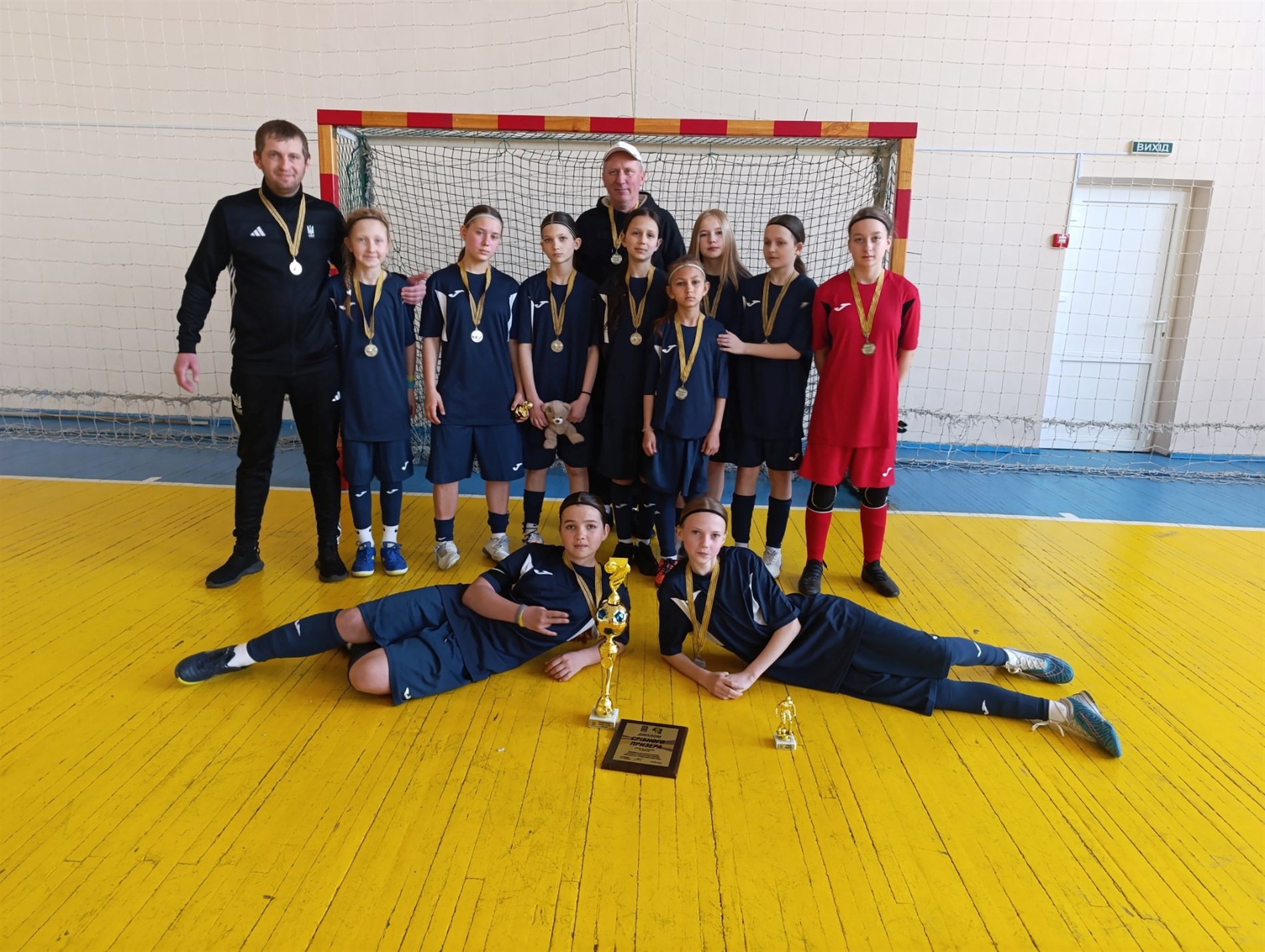 Звягельська дівоча команда з футзалу виборола срібло в Другій лізі Чемпіонату України