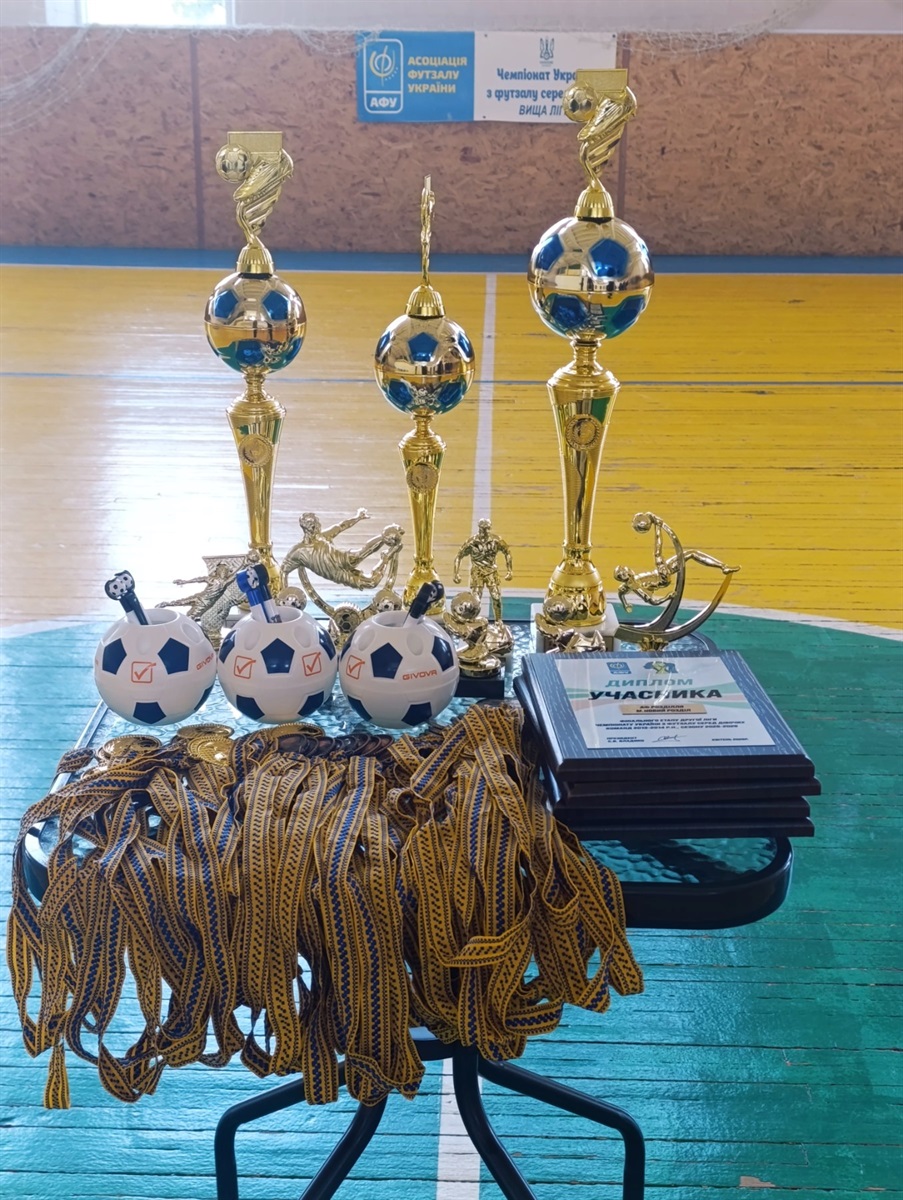 Звягельська дівоча команда з футзалу виборола срібло в Другій лізі Чемпіонату України