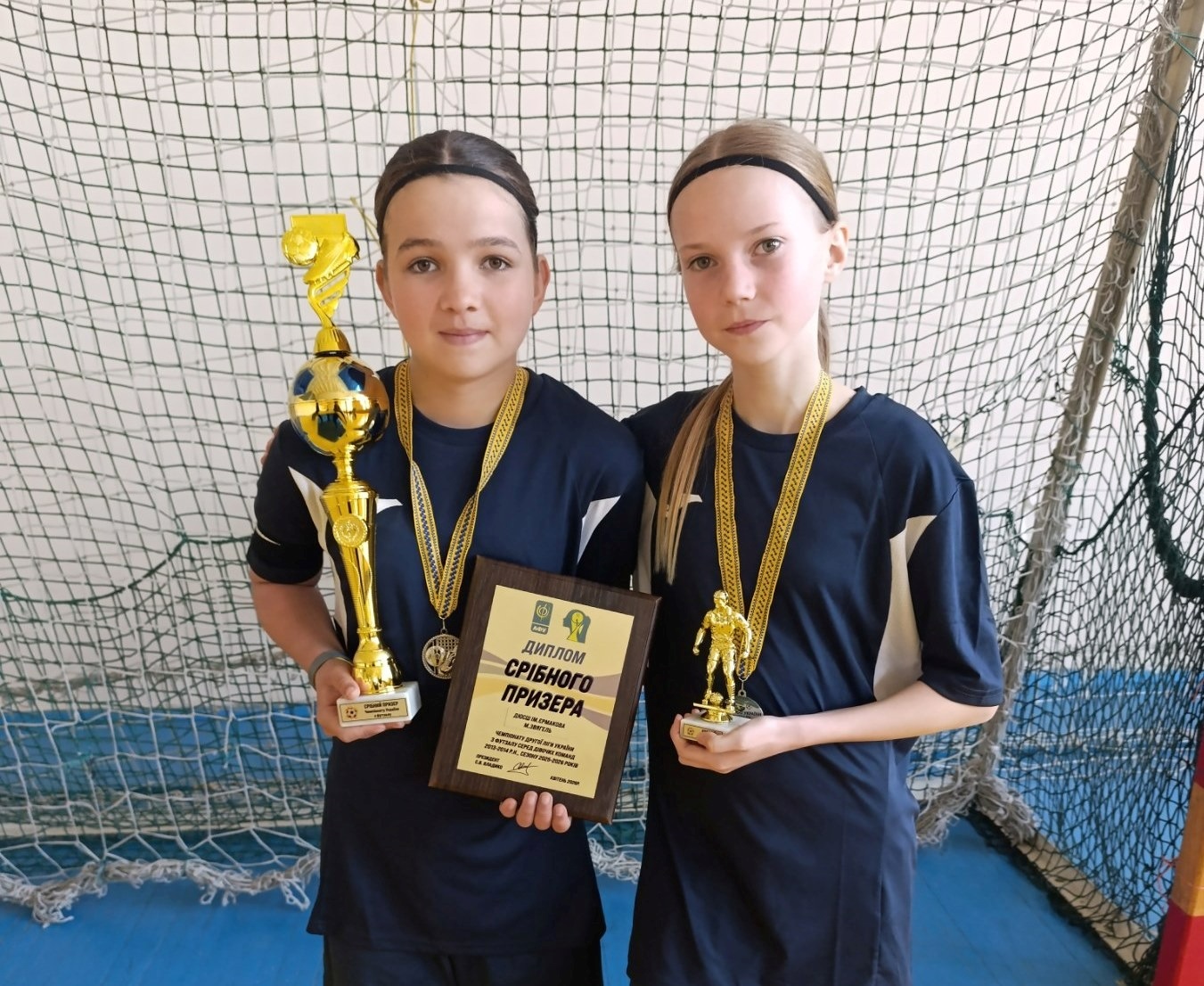 Срібло на фіналі: дівчата ДЮСШ імені Єрмакова – другі в Україні з футзалу