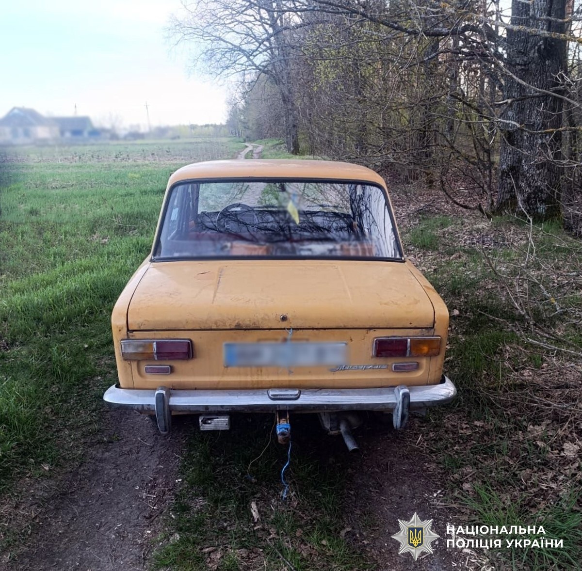 На Звягельщині 20-річний чоловік зарізав рибалку, закопав тіло в лісі та продав його авто