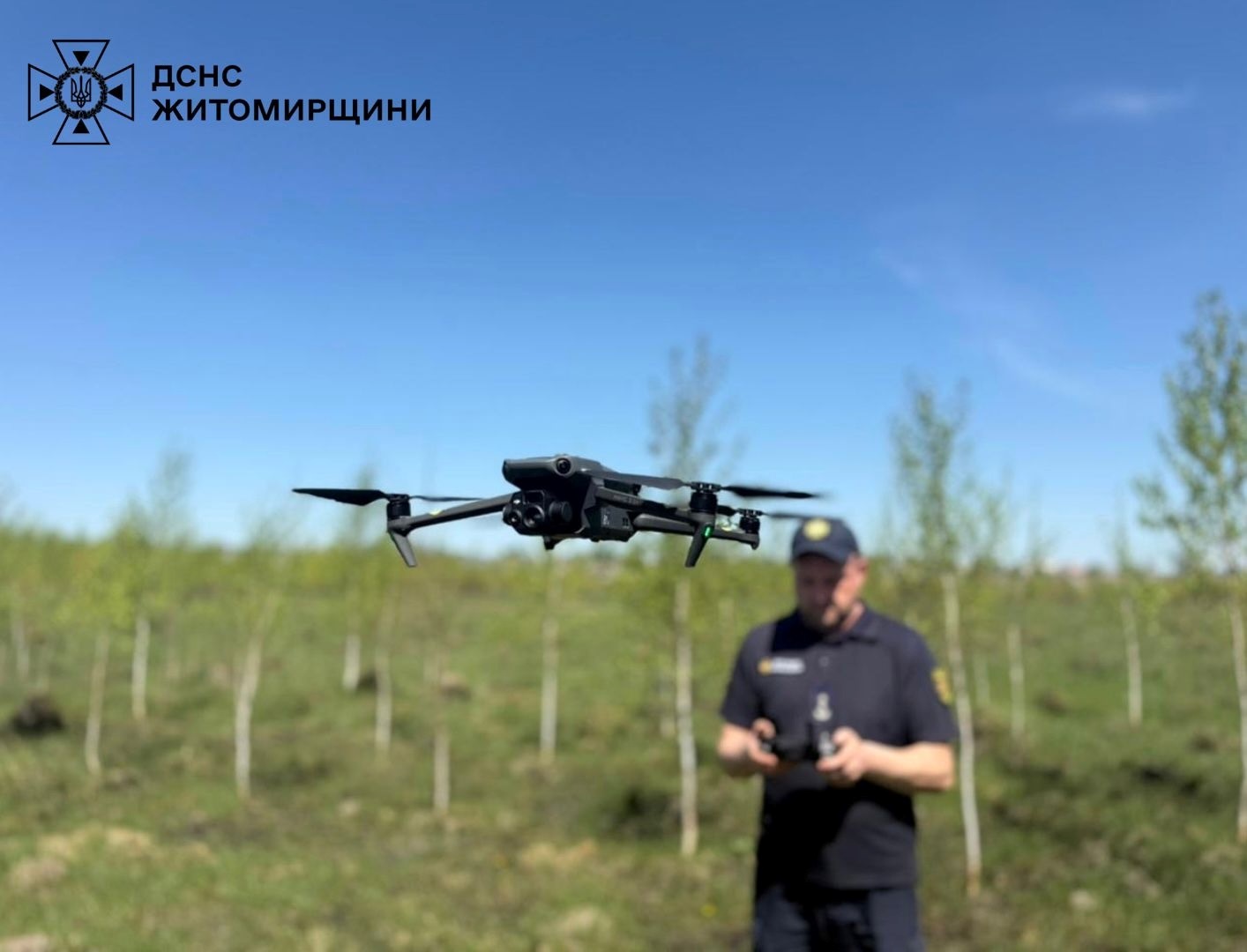 65 пожеж в екосистемах Звягельщини від початку року: рятувальники дронами стежать за лісами і полями
