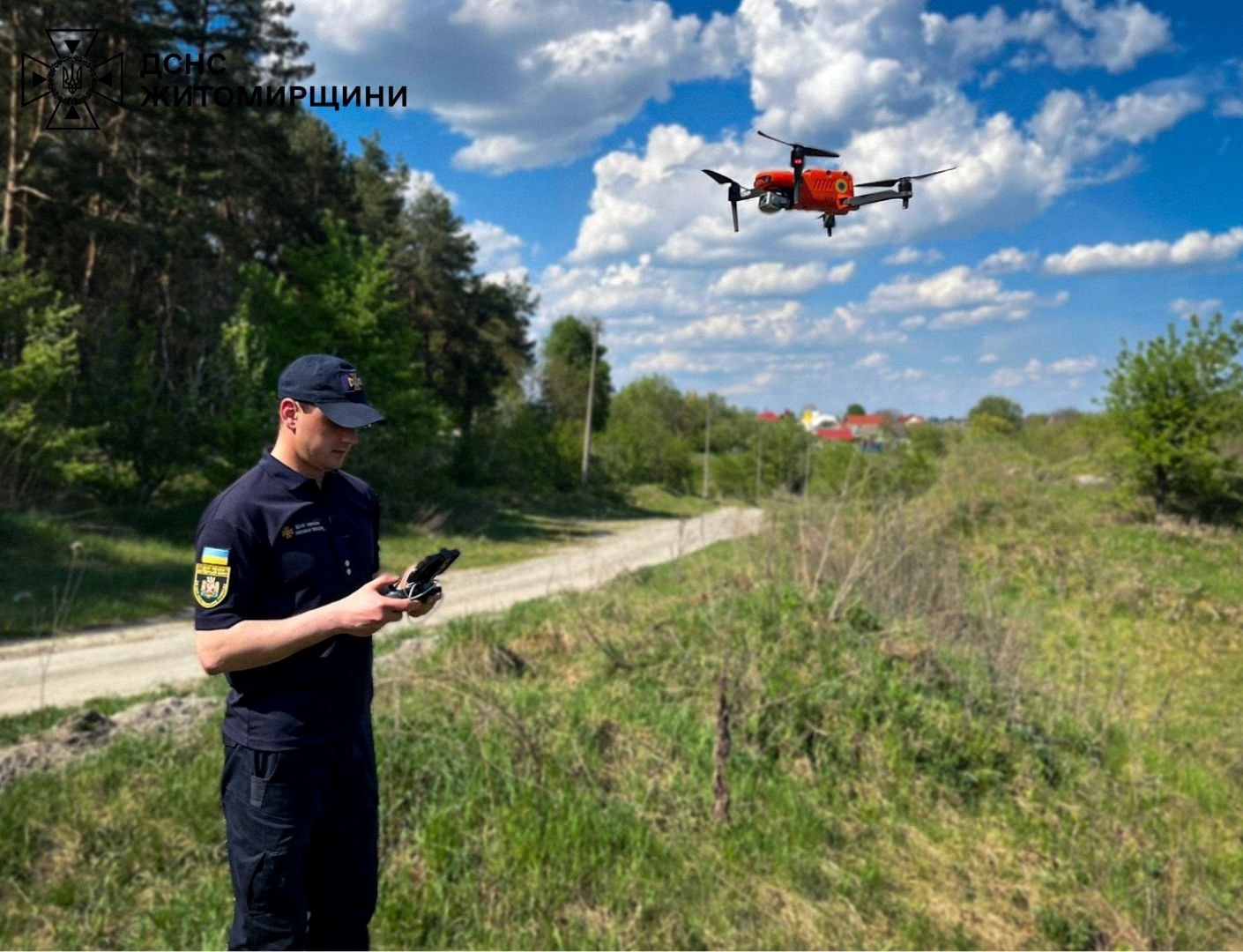 65 пожеж в екосистемах Звягельщини від початку року: рятувальники дронами стежать за лісами і полями