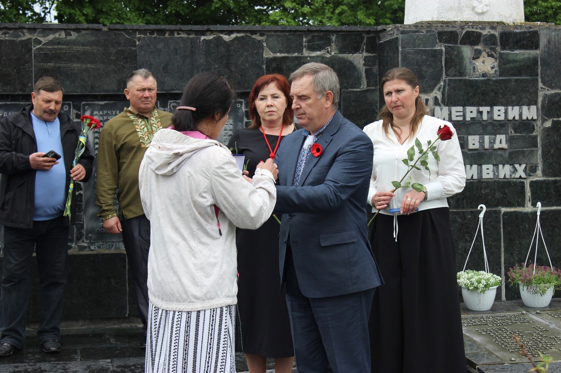 У Великому Молодькові відкрили меморіальні стели трьом полеглим Захисникам