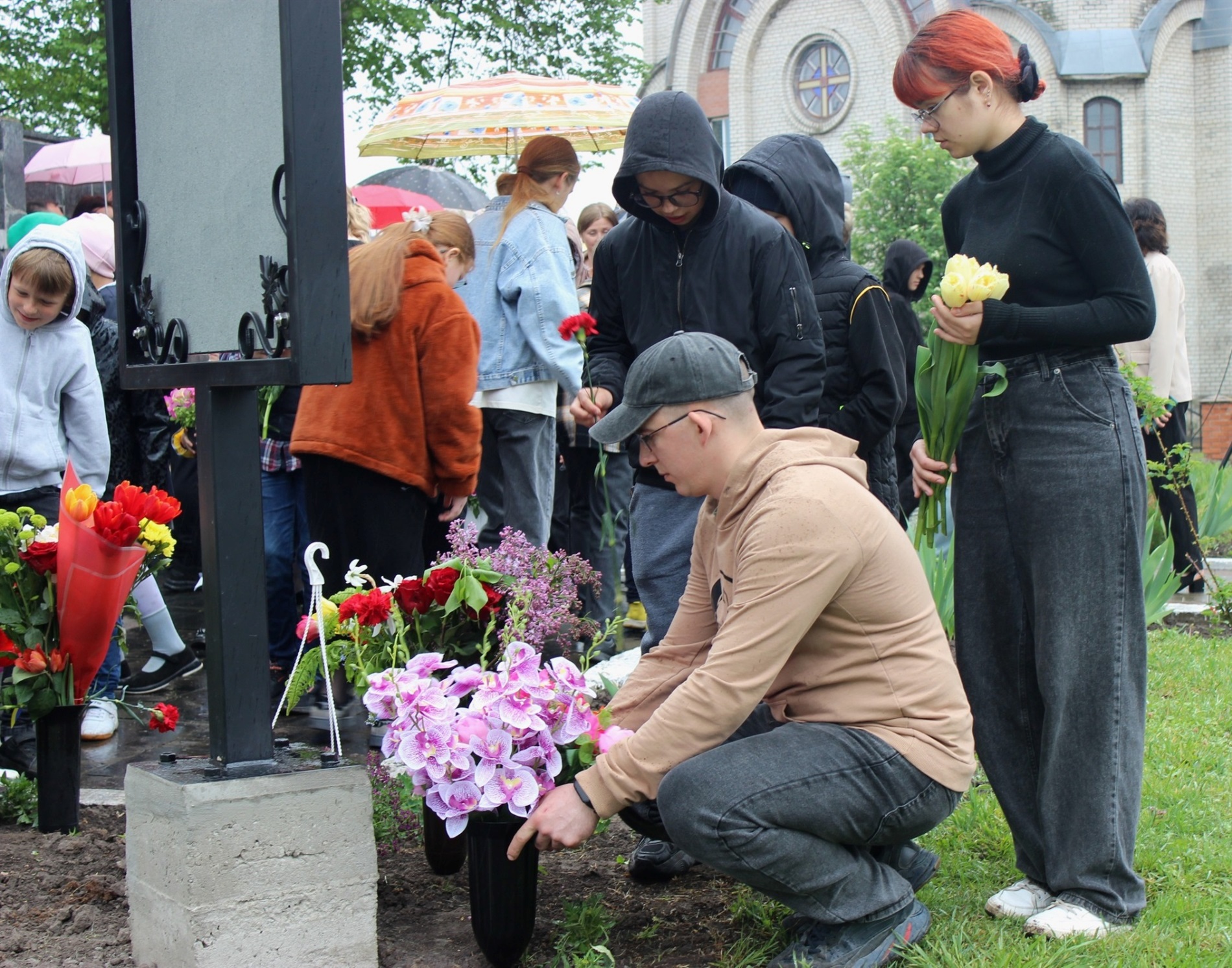 У Великому Молодькові відкрили меморіальні стели трьом полеглим Захисникам