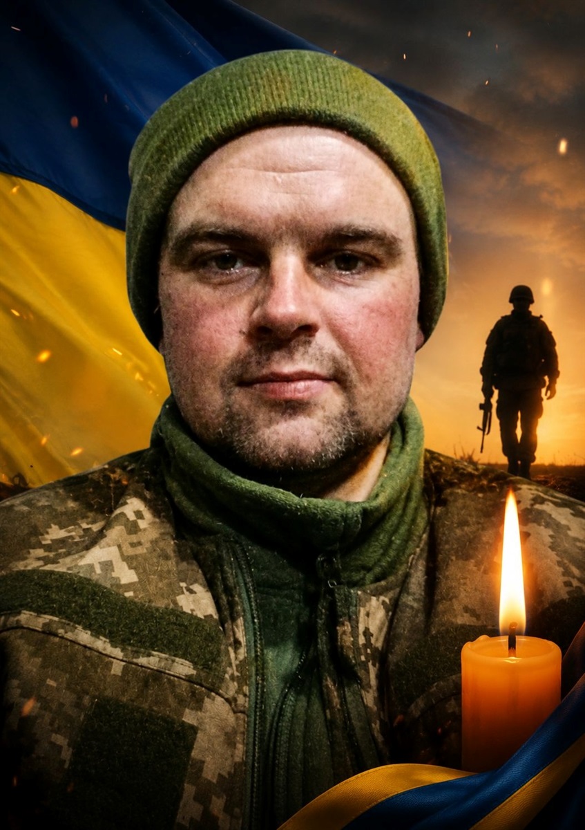 Захисник Сергій Ковальчук, житель села Середня Деражня, який загинув на війні.