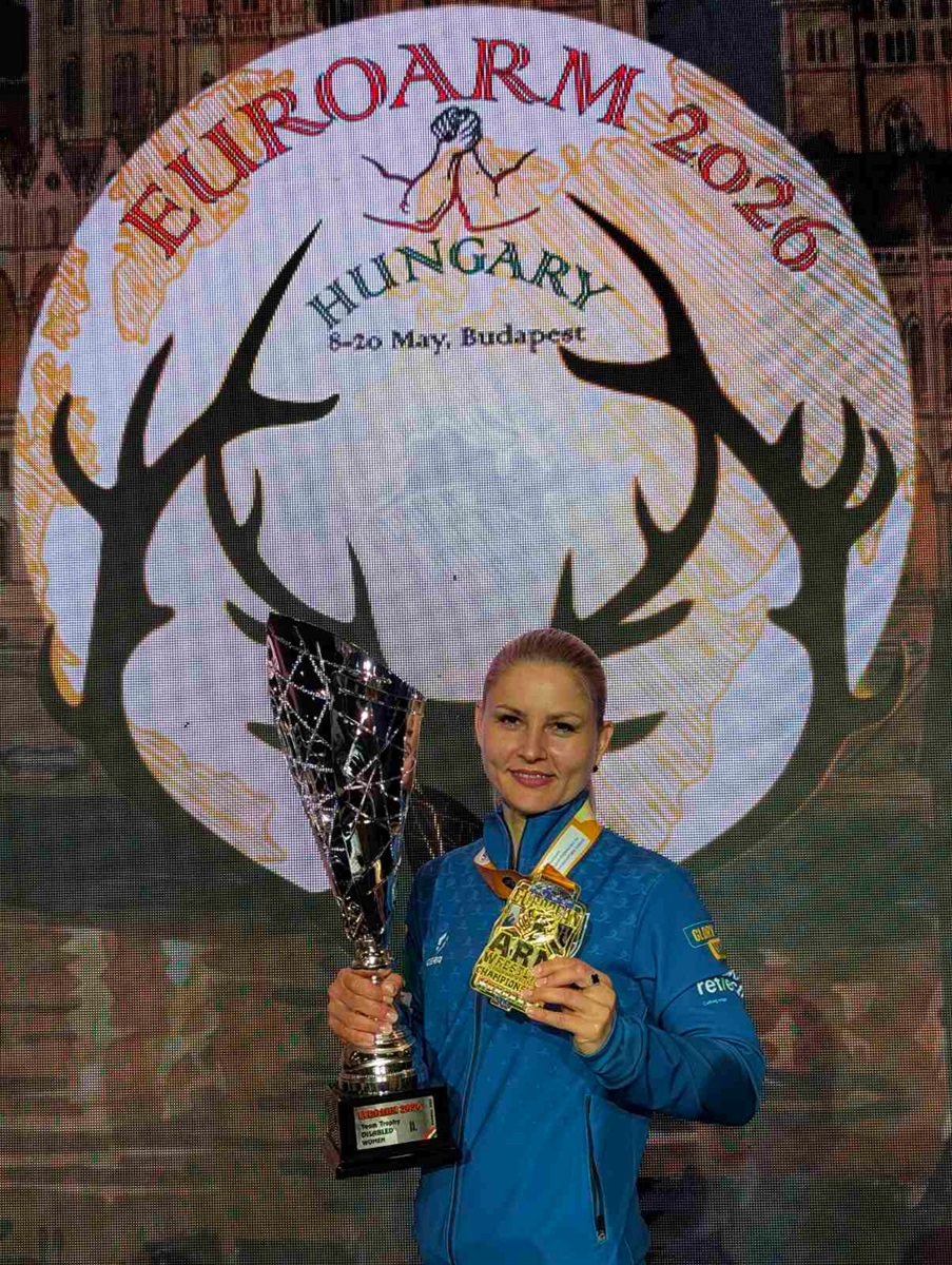 Ілля Косянчук і Світлана Дроздюк зі Звягеля – чемпіони Європи з пара-армрестлінгу