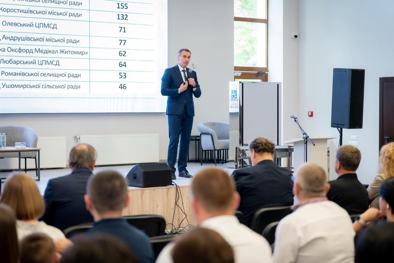 Міністр охорони здоров'я Віктор Ляшко відвідав Звягель