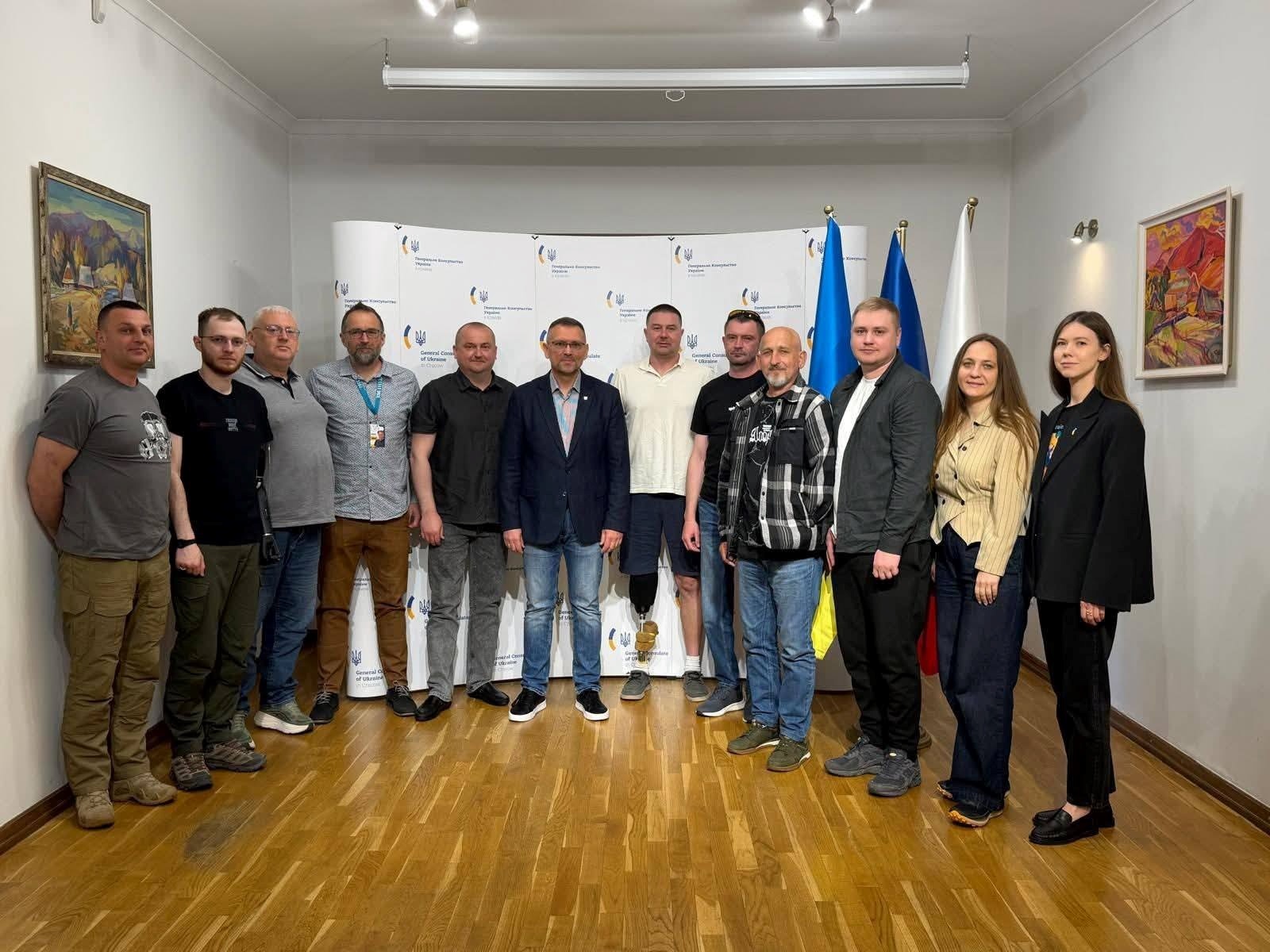 Ветерани зі Звягеля вивчали досвід безбар’єрності в Кракові