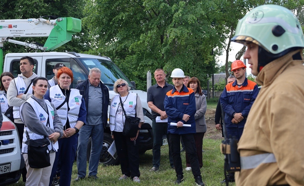 У Звягелі відпрацювали взаємодію служб реагування на випадок надзвичайних ситуацій