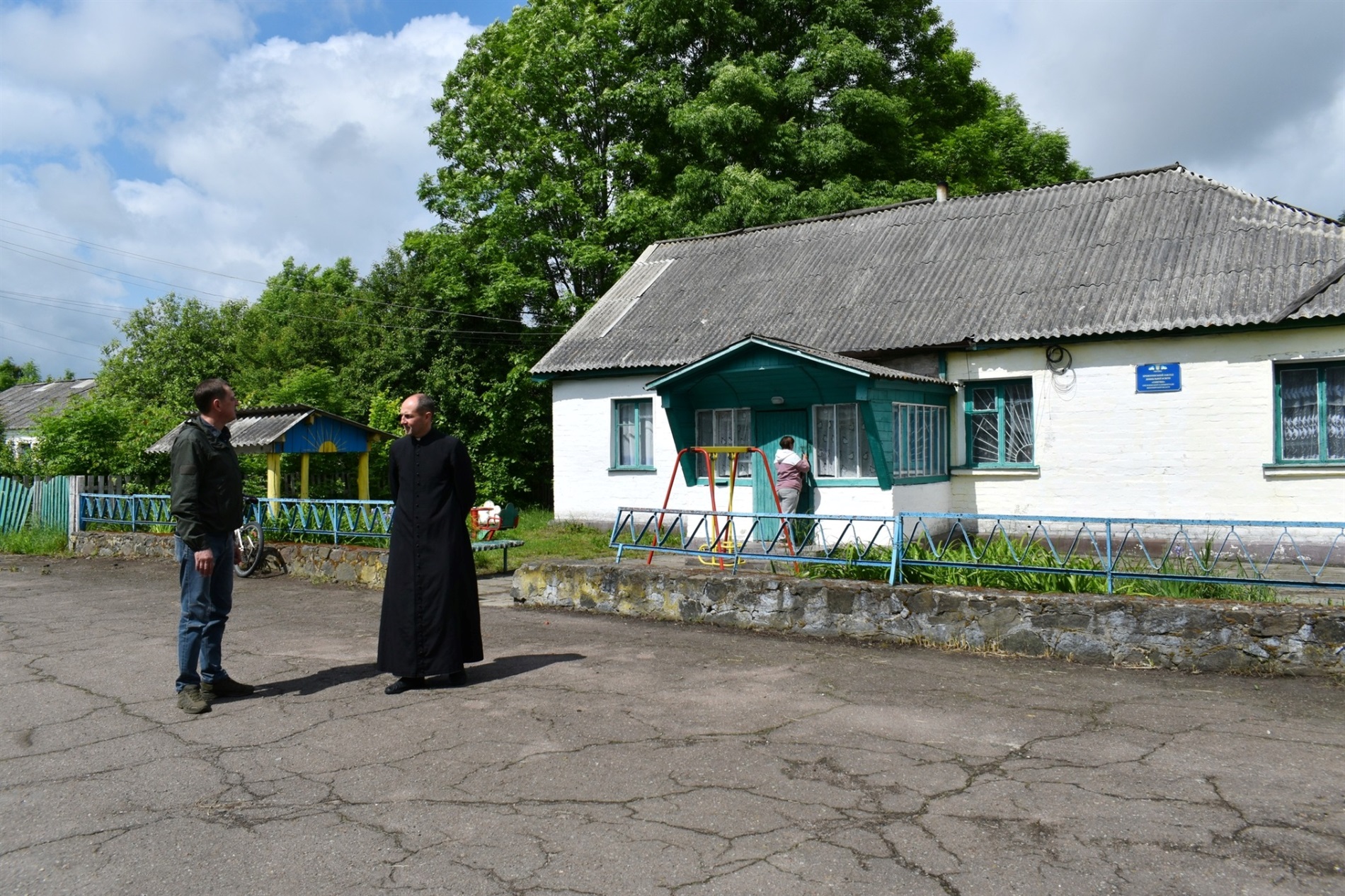 Після пожежі, яка знищила костел на Звягельщині, богослужіння відбуваються в будівлі дитсадка