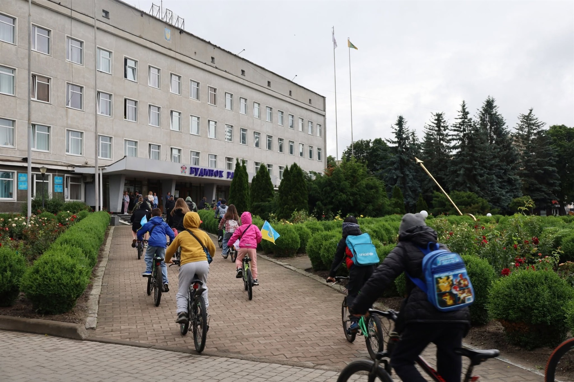 У Звягелі з нагоди Дня міста й річниці повернення історичної назви провели дитячий велопробіг