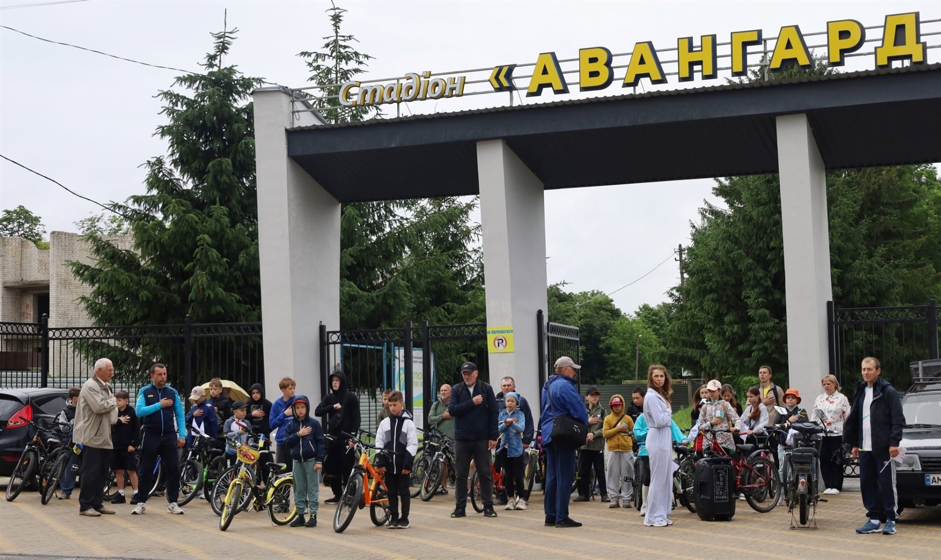 У Звягелі з нагоди Дня міста й річниці повернення історичної назви провели дитячий велопробіг