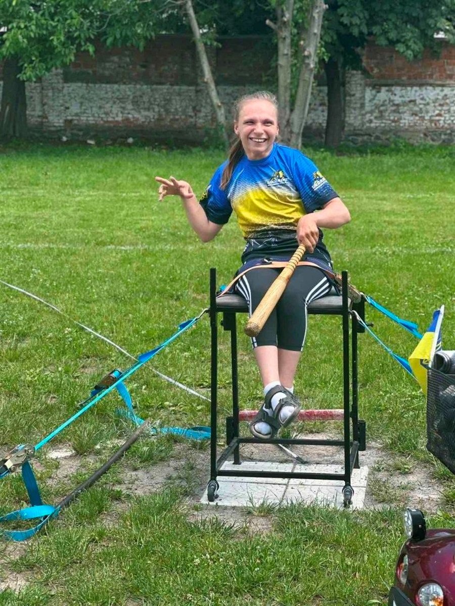Чемпіонат області з пара легкої атлетики у Звягелі: спортсмени змагалися у метаннях