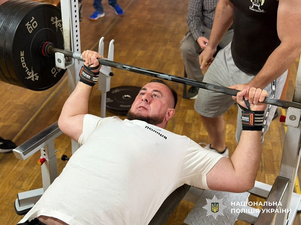 У Звягелі провели чемпіонат області з багатоповторного жиму лежачи серед ветеранів