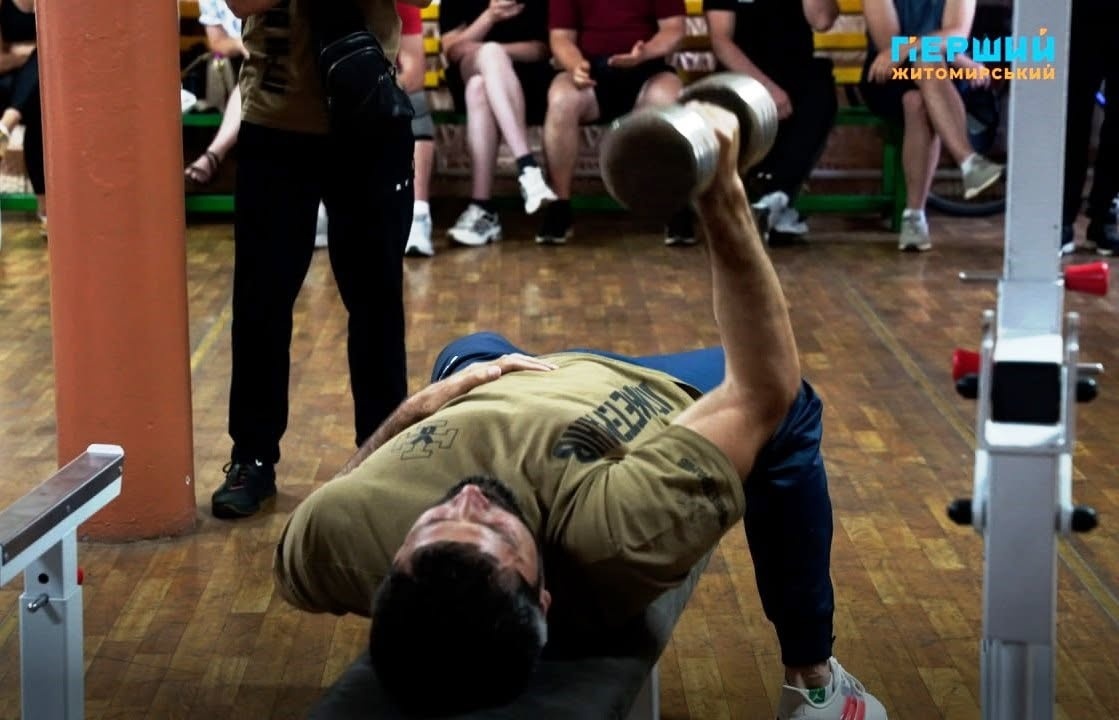Результати Чемпіонату Житомирщини з жиму лежачи серед ветеранів у Звягелі