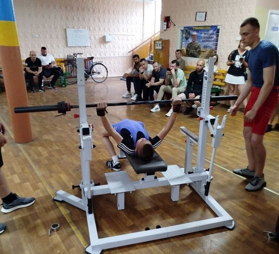 Результати Чемпіонату Житомирщини з жиму лежачи серед ветеранів у Звягелі