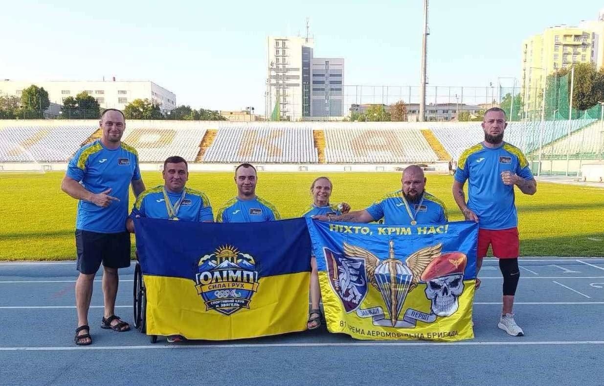 Спортсмени-паралімпійці зі Звягеля успішно виступили на чемпіонаті України з пара легкої атлетики