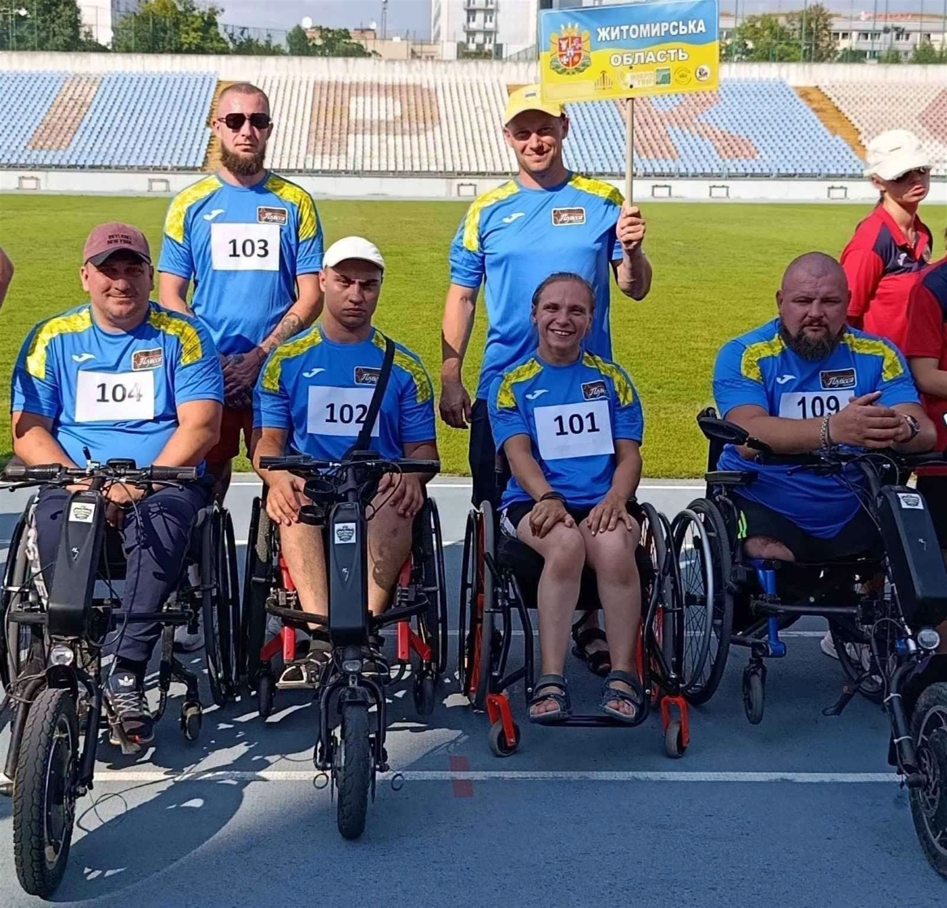 Спортсмени-паралімпійці зі Звягеля успішно виступили на чемпіонаті України з пара легкої атлетики
