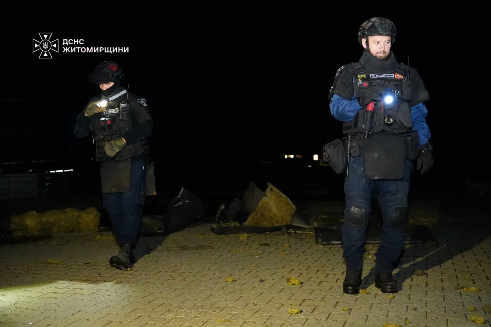 Пожежі та робота піротехніків: наслідки російської атаки на Житомирщину